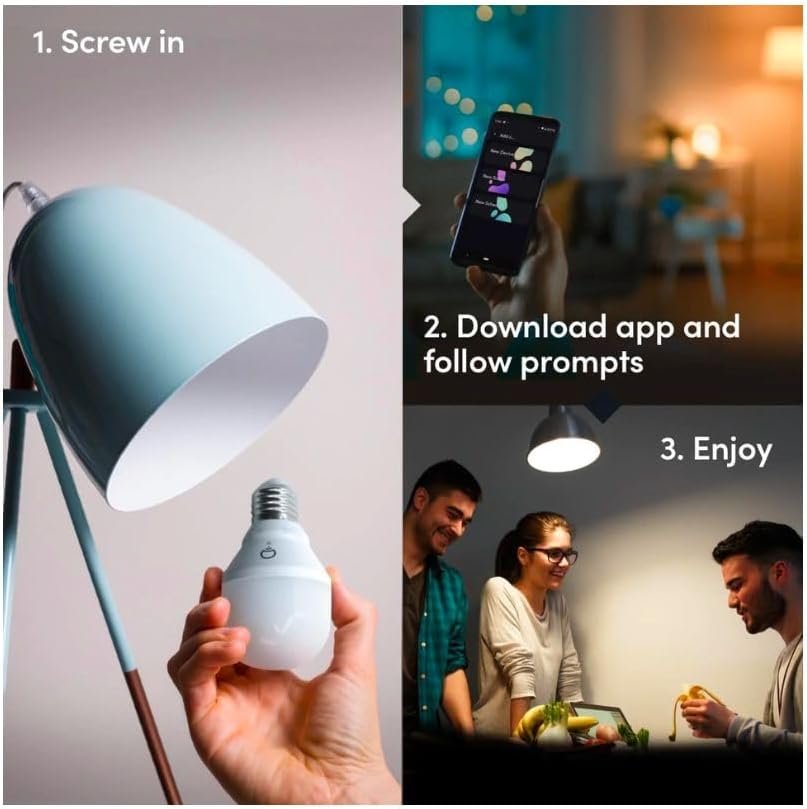 LIFX Colour A60 1000 lumens [B22 Bayonet Cap], Billions of Colours and Whites, Wi-Fi Smart LED Light Bulb, No Bridge Required, Compatible with Alexa, Hey Google, HomeKit and Siri.