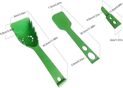 Povanjer Set Utensili da Cucina, Gadget da Cucina,Utensili da Cucina 8 in 1 | Set di Utensili da Cucina riutilizzabili, Utensili da Cucina per friggere, cuocere al Forno, Cucinare