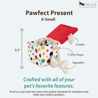 P.L.A.Y. PET LIFE AND YOU Dog Toy_Plush Toy - Party Present_XS