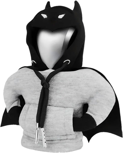 NHQ Car Gear Shift Knob Cover, Car Interior Accessories, Universal Gear Shift Knob, Sweatshirt for Car Gear Shift Knob Cover Hoodie, Black