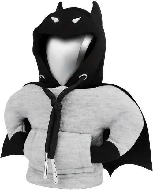 NHQ Car Gear Shift Knob Cover, Car Interior Accessories, Universal Gear Shift Knob, Sweatshirt for Car Gear Shift Knob Cover Hoodie, Black