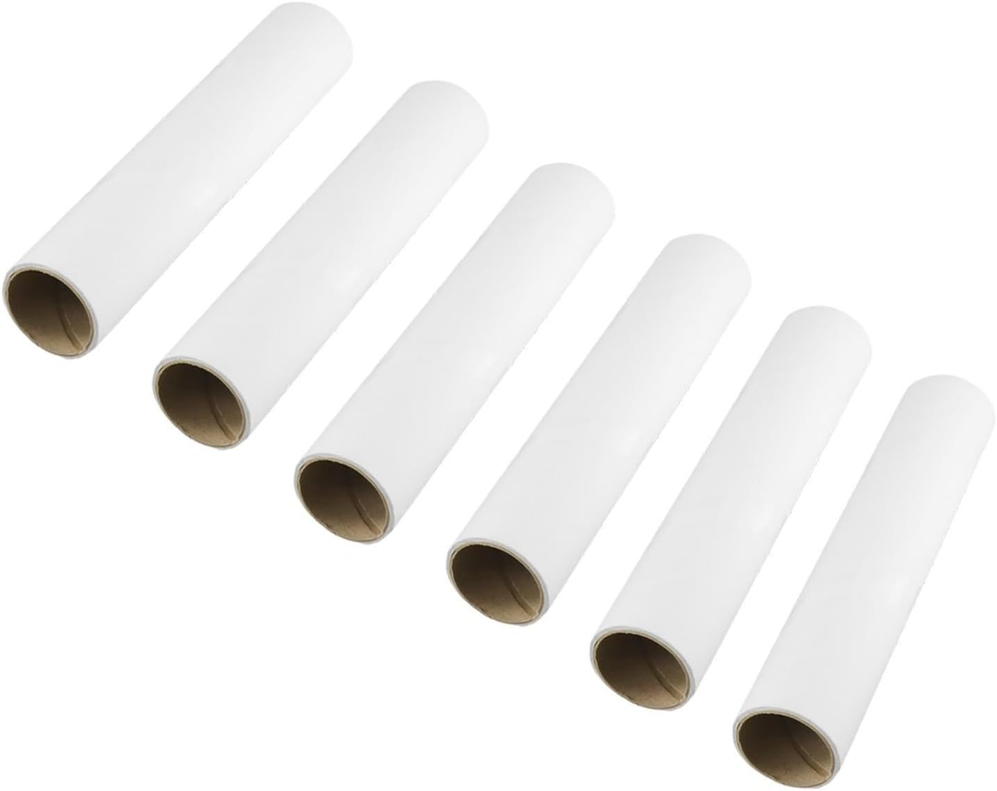 Voiemifore Lint Rollers 6 Refills Full 9.5 Inch For Clothes,Sofa, Bed And Carpet, Lint Roller For Pet Hair, Cat Hair Dog Hair, Dust,1 Telescopic Rod(6PCS)