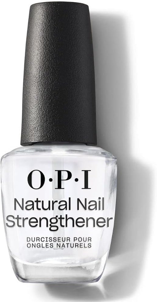 OPI Nail Lacquer, Natural Nail Strengthener, Repairs and Strengthens Damaged Nails, Transparent, 15 ml