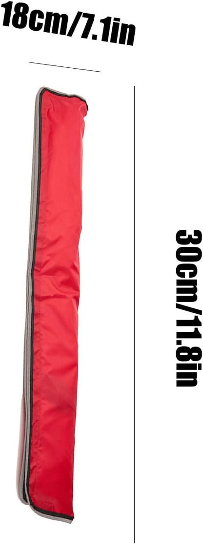 Manual Inflatable Belt Pack, Adjustable Belt Pack, Lightweight Survival Aid, Floating Device, Marine Rescue Tool, Portable Safety Equipment for Water Sports, 300x110x180mm