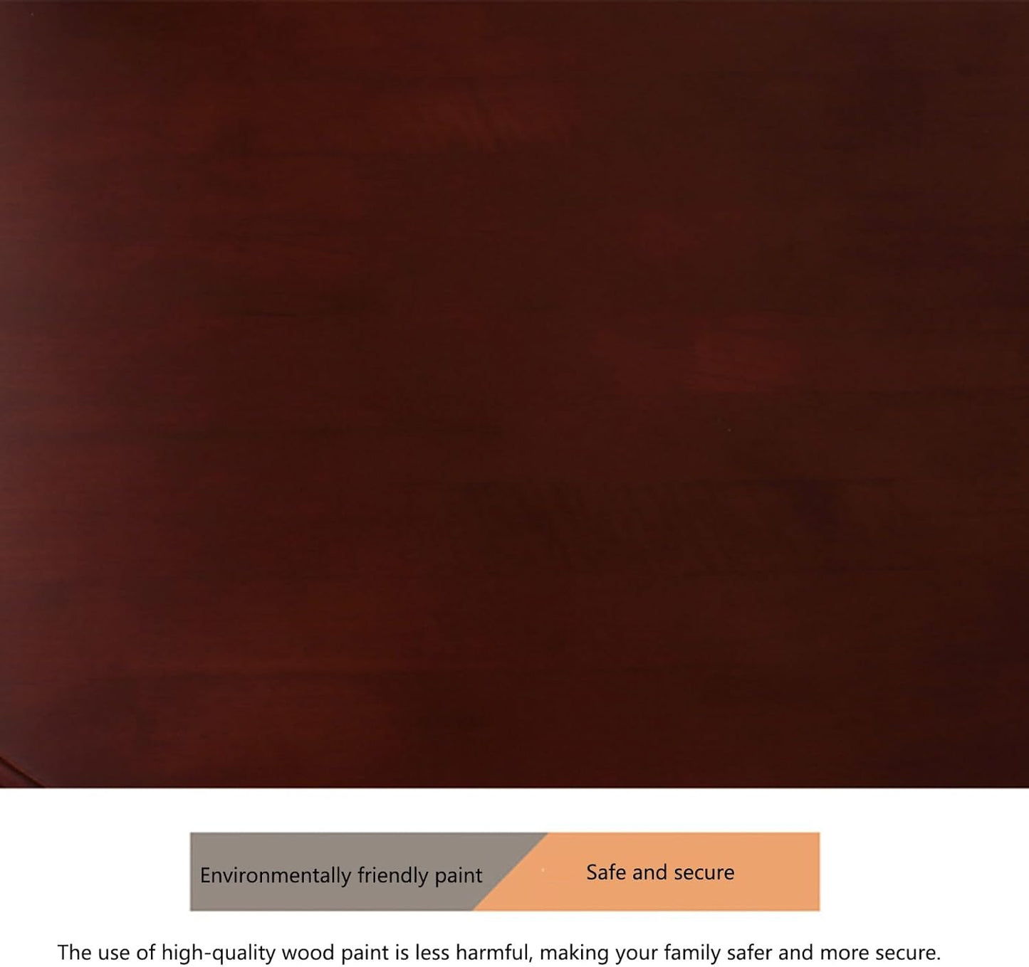 STVAZ Walnut/Red Brown Wooden Dining Table Round Table Turntable Household Rotating Disc Round Table Tabletop Turntable Rubber Wood Table Diameter 70CM 21.5in /80CM/31.8in(Reddish Brown,80CM)