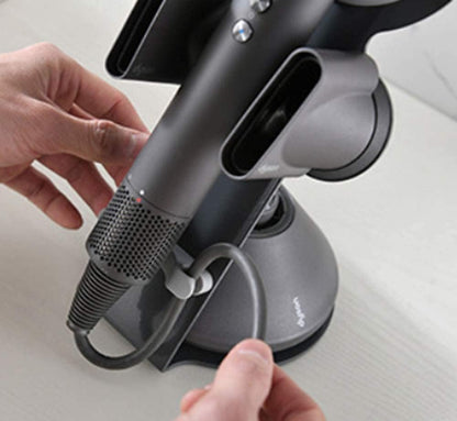 Wingsflying Supersonic Hair Dryer Holder, Aluminum Alloy Bracket Power Plug Holder, Bathroom Organizer for Dyson Supersonic hairdryer Care Tools, Diffuser, Nozzle Holder
