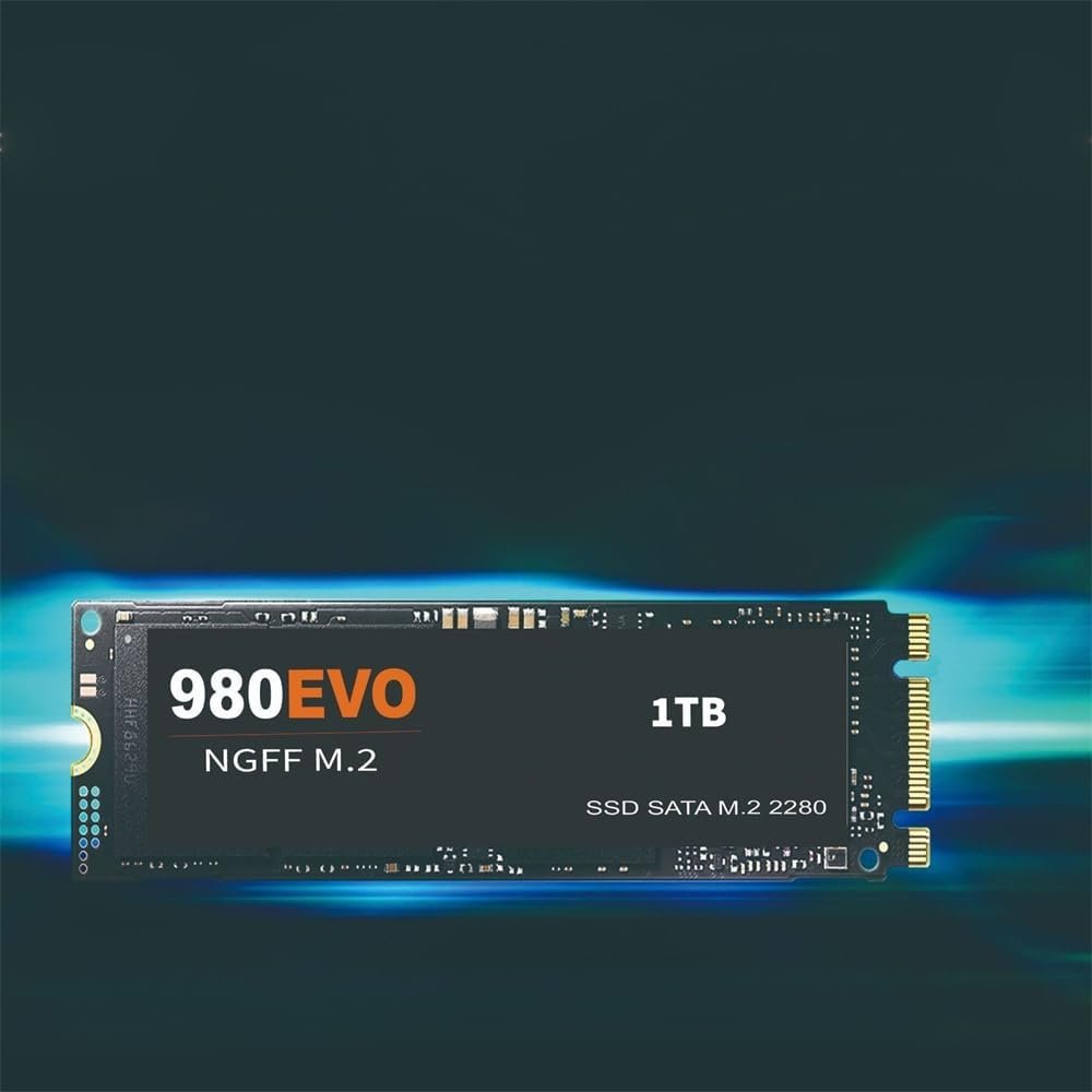 1 Piece, M.2 Solid State Drive SSD 2TB 1TB 512G Desktop Laptop Desktop Universal High-Speed Memory Card, Three Capacity Versions. (1TB)