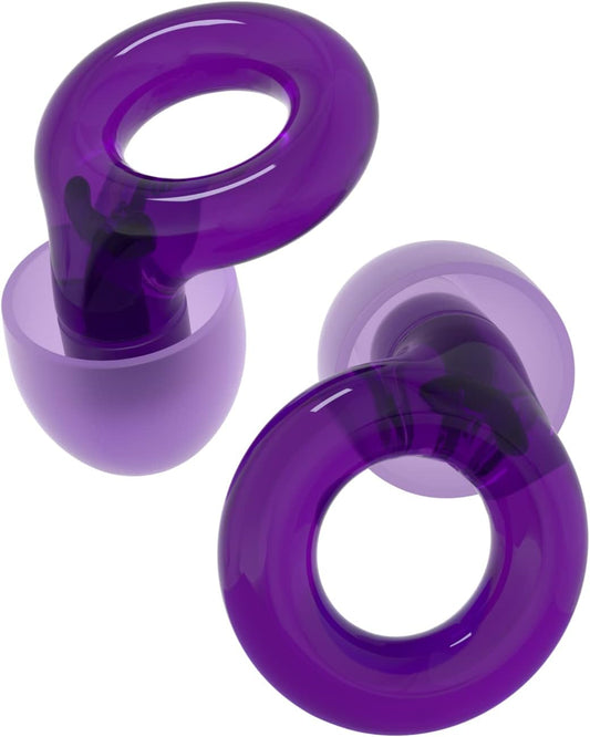 Loop Engage Solstice Earplugs for Conversation – Low-level Noise Reduction with Clear Speech – Social Gatherings, Noise Sensitivity & Parenting – 8 Ear Tips in XS/S/M/L - 16 dB coverage - Violet