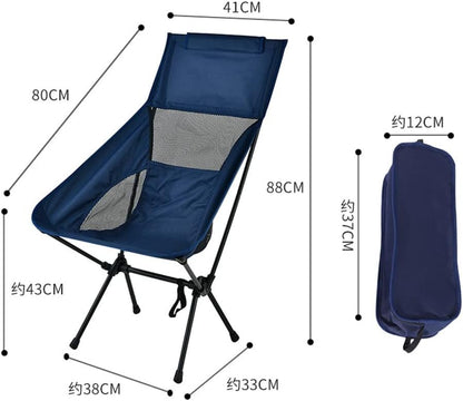 Portable Folding Camping Chair,Foldable Camping Chair,Lightweight Folding Camping Chair,Portable Outdoor Chairs with Carry Bag for Fishing, Picnic, Campingï¼ŒHikingï¼ŒOutdoor Travel