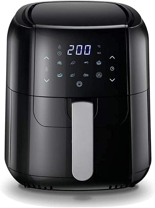 Air Fryer for Home Use 6L Fryer for Home Use with Eight s Timing Frieshine for Office Touch Screen Control Comfortable Anniversary Efficency