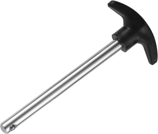 Crescent-Shaped Weight Stack Pin, Pin Tensile 3/8 Inch Diameter 4.4 Inch Locking Space Heavy-Duty Gym Pin Weight Plate Pin for Home Gym Exercise Machine Accessories