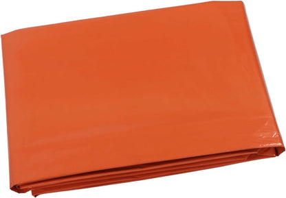 Survival Tent, Camping Tent with High Performance PE Aluminum Film Emergency Shelter for Outdoor Emergency (Orange Tent)