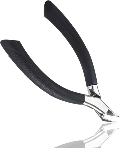 Cuticle Nippers,Thick Toenail Clippers,Toenail Clippers for Ingrown,Precision Toenail Clippers,Ergonomic Finger Nail Clippers for Adults, Seniors, Men and Women