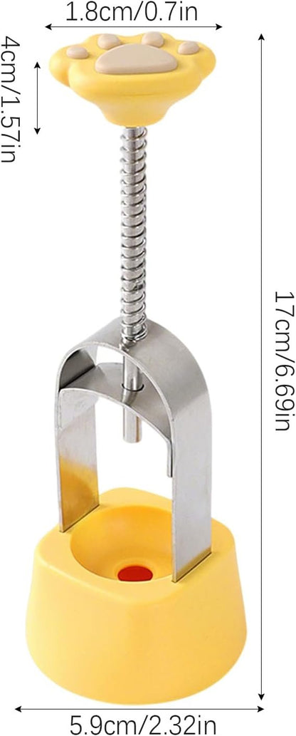 Manual Cherry Pitter – Cherry Remover Kitchen, Multi-Purpose Fruit Tool, Practical and Easy to Use, Manual Tool for Olive Grapes Jujube Hawthorn, Compact Gadget for Home Use
