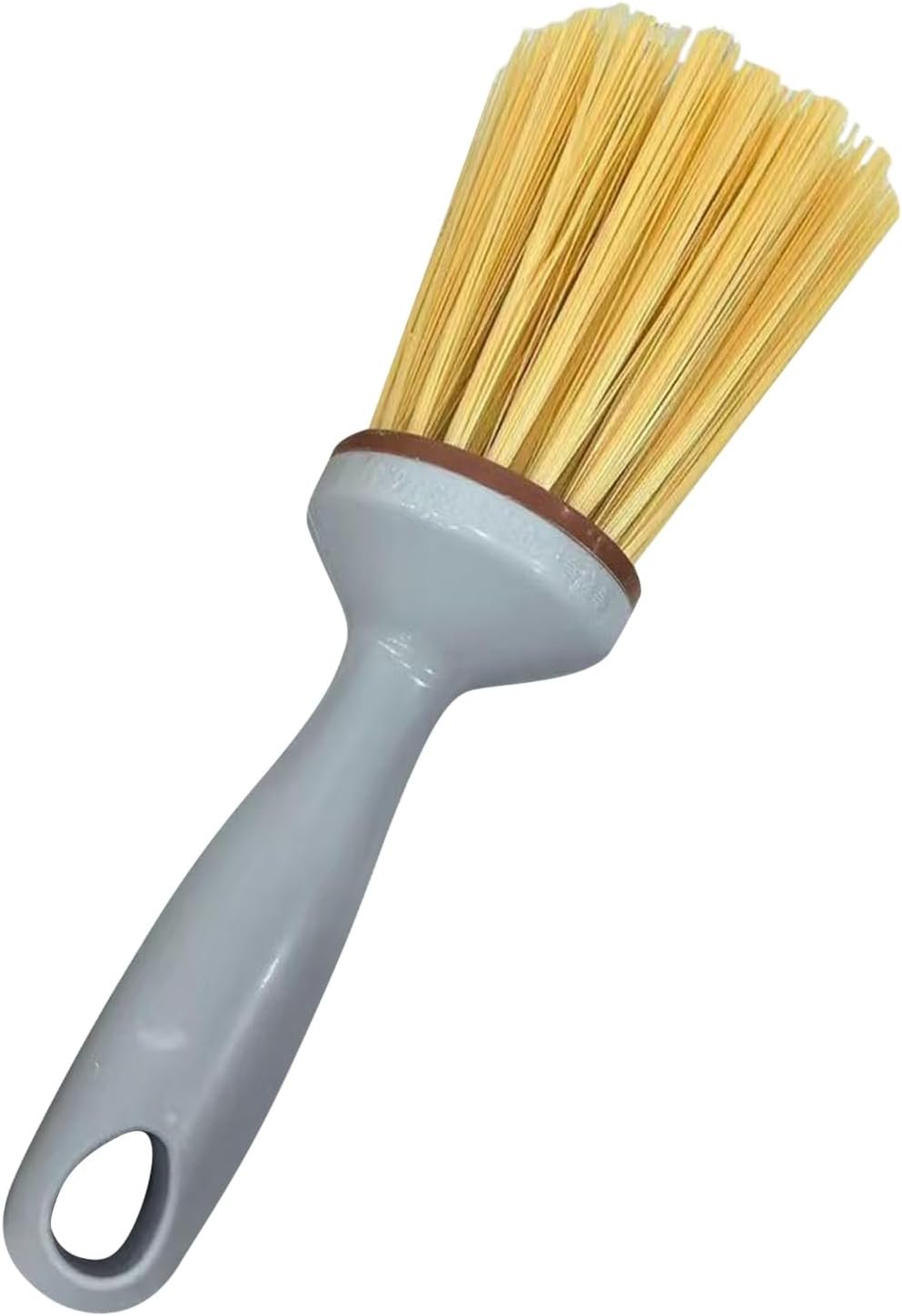 Kitchen Scrub Brush, Ergonomic Cleaning Tool, Heavy Duty Sink and Cookware Scrubber, Multi Purpose Household Cleaner for Stove, Pot, Edge and Angner Detailing, 8.27 x 2.95 in