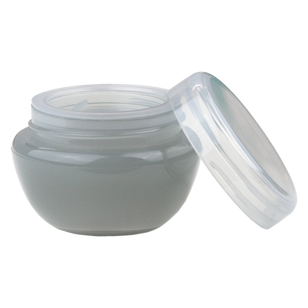 Beauticom 10G/10ML Frosted Container Jars with Inner Liner for Scrubs, Oils, Salves, Creams, Lotions, Makeup Cosmetics, Nail Accessories, Beauty Aids - BPA Free (72 Pieces, Gray)