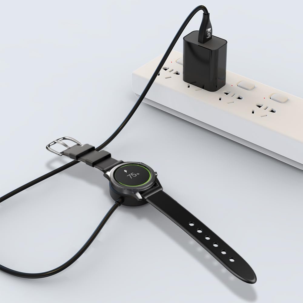 DEEN Charging Cord 【2023 Upgraded】 for Samsung Watch Charger - Fast Secure Wireless Charger Compatible with Samsung Galaxy Watch Charger 6/6 Classic/5/5 Pro/ 4/4 Classic/3/Active 2/Active