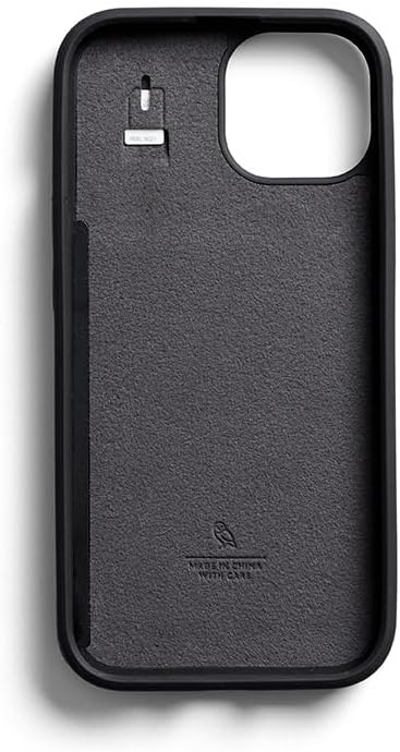Bellroy Phone Case – 3 Card for iPhone 15 (Leather iPhone case, Phone Wallet) - Black