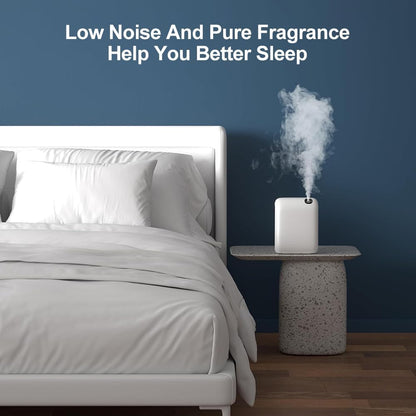 CHAOFLIGHT Smart Scent Air Machine,Air Diffuser with Cold-Air Tech 1500 Sq.Ft Coverage Waterless Essential Oil Diffuser HVAC Diffuser for Essential Oils for Home, Hotel, Office, Spa Room