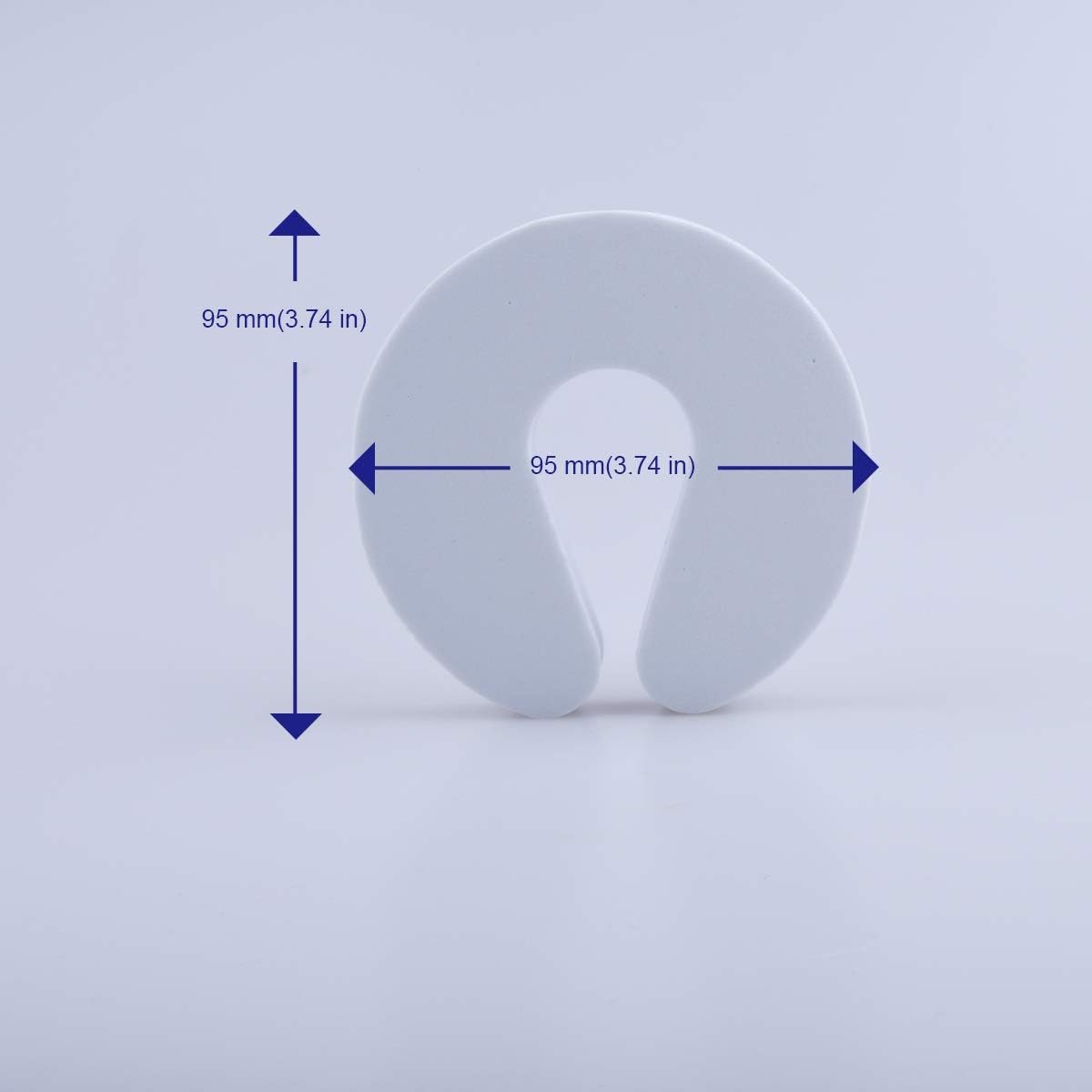 FINENIC Finger Pinch Guard Door Preventer, Soft Durable Foam Door Stopper, Baby Child Safety. Prevent Finger from Being Pinched by Impact Doors, Prevent Child from Getting Locked in the Room (6PCS)