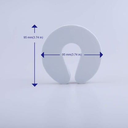 FINENIC Finger Pinch Guard Door Preventer, Soft Durable Foam Door Stopper, Baby Child Safety. Prevent Finger from Being Pinched by Impact Doors, Prevent Child from Getting Locked in the Room (6PCS)