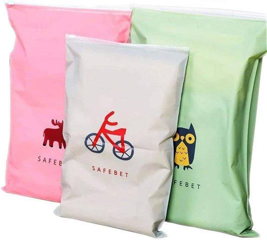 8 Pieces Travel Bags Travel Essentials, Luggage Organizers Packing Cubes Cosmetic Toiletry Bag (Style: Zipper)