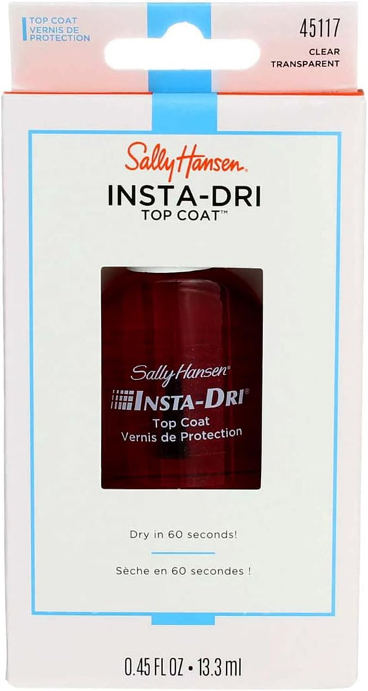 Sally Hansen - Insta-Dri Quick Drying Top Coat - Quick Drying and Long Lasting Top Coat - 12 ml