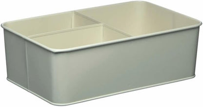KitchenCraft Living Nostalgia Metal Cleaning Caddy, 33 x 21 x 26 cm - Antique Cream