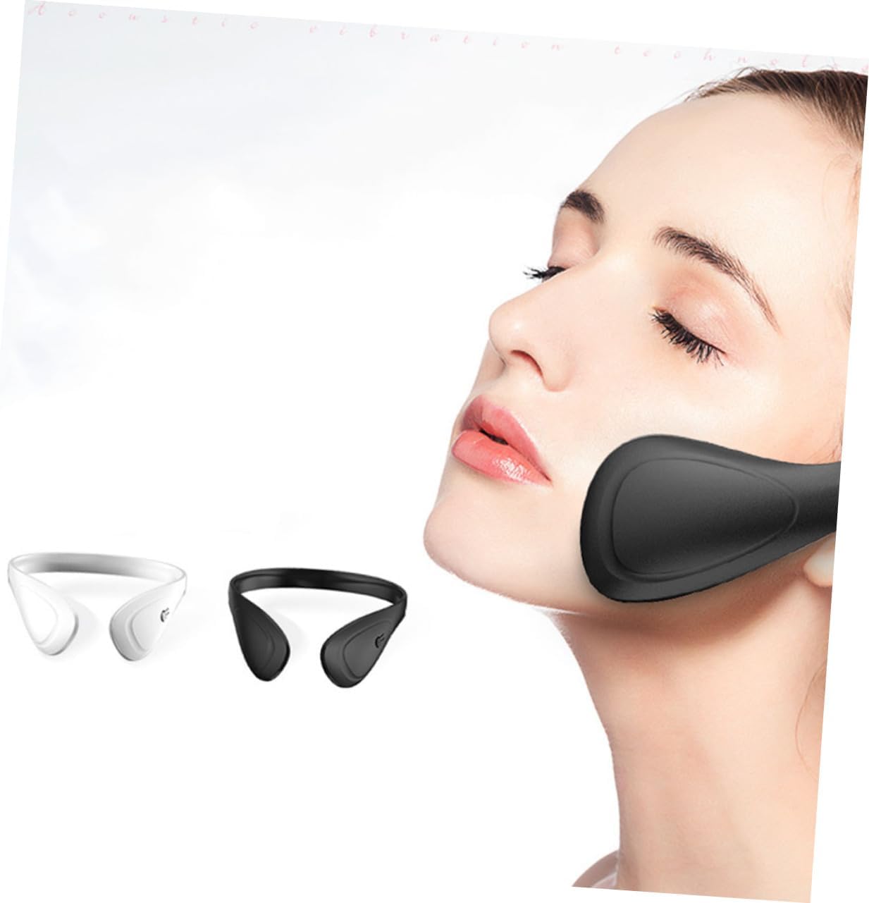 Ipetboom 1pc Face Massager Tool Skincare Tools Electrical V-shape Face Training Device