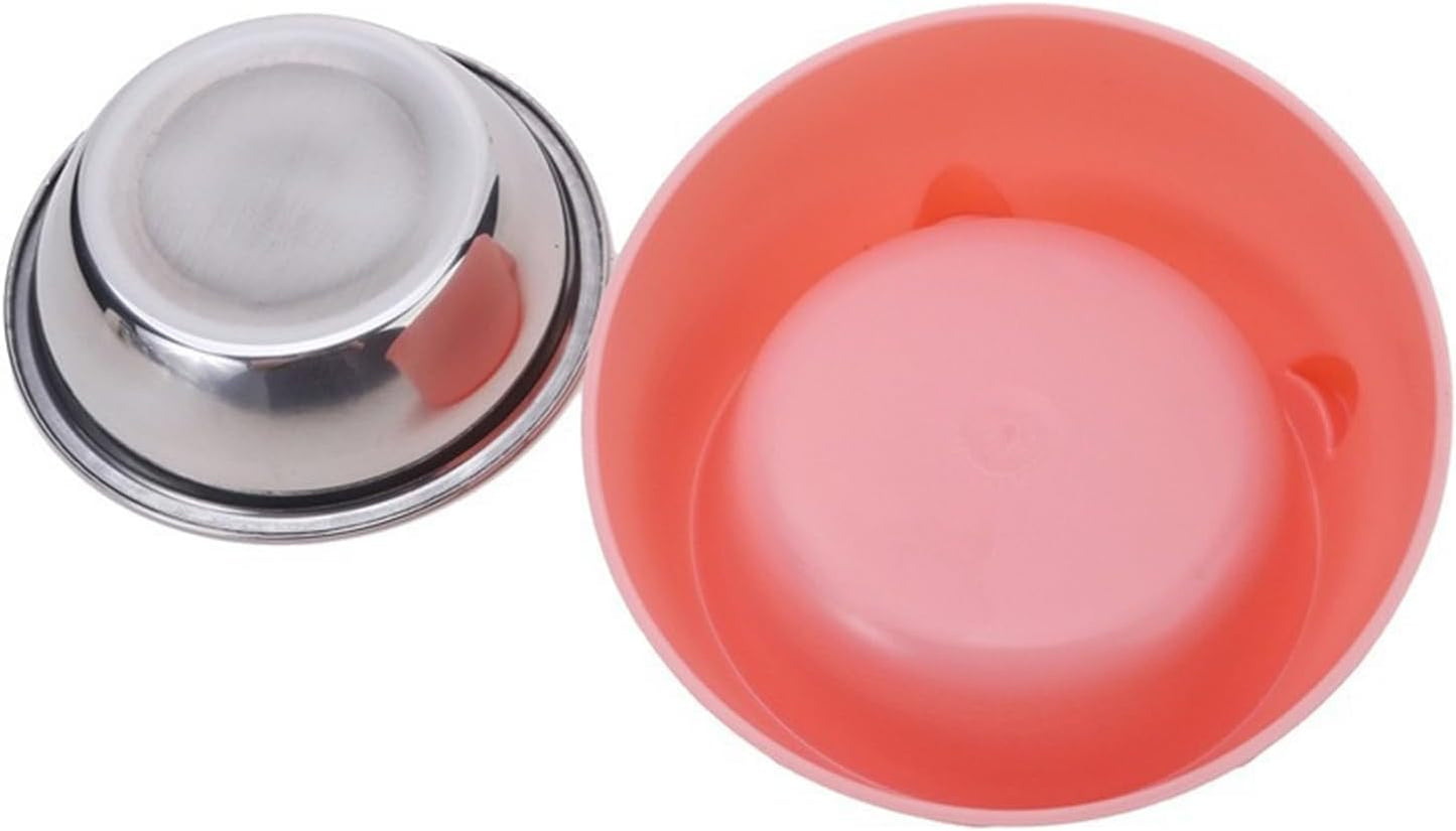 Adrosstoller Ciotola staccabile per irrigazione e mangiare, per alleviare la pressione del collo, ciotola protetta per il collo dell'animale domestico, ciotola per l'irrigazione del cane