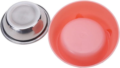 Adrosstoller Ciotola staccabile per irrigazione e mangiare, per alleviare la pressione del collo, ciotola protetta per il collo dell'animale domestico, ciotola per l'irrigazione del cane