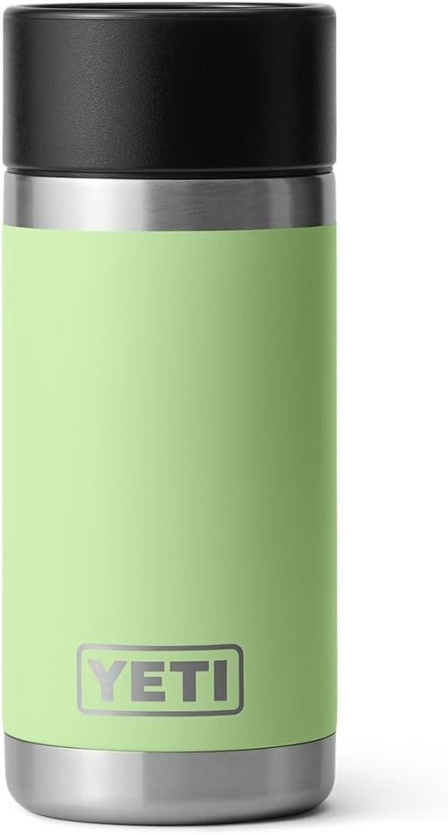 YETI Rambler 12 oz Bottle, Stainless Steel, Vacuum Insulated, with Hot Shot Cap, Key Lime