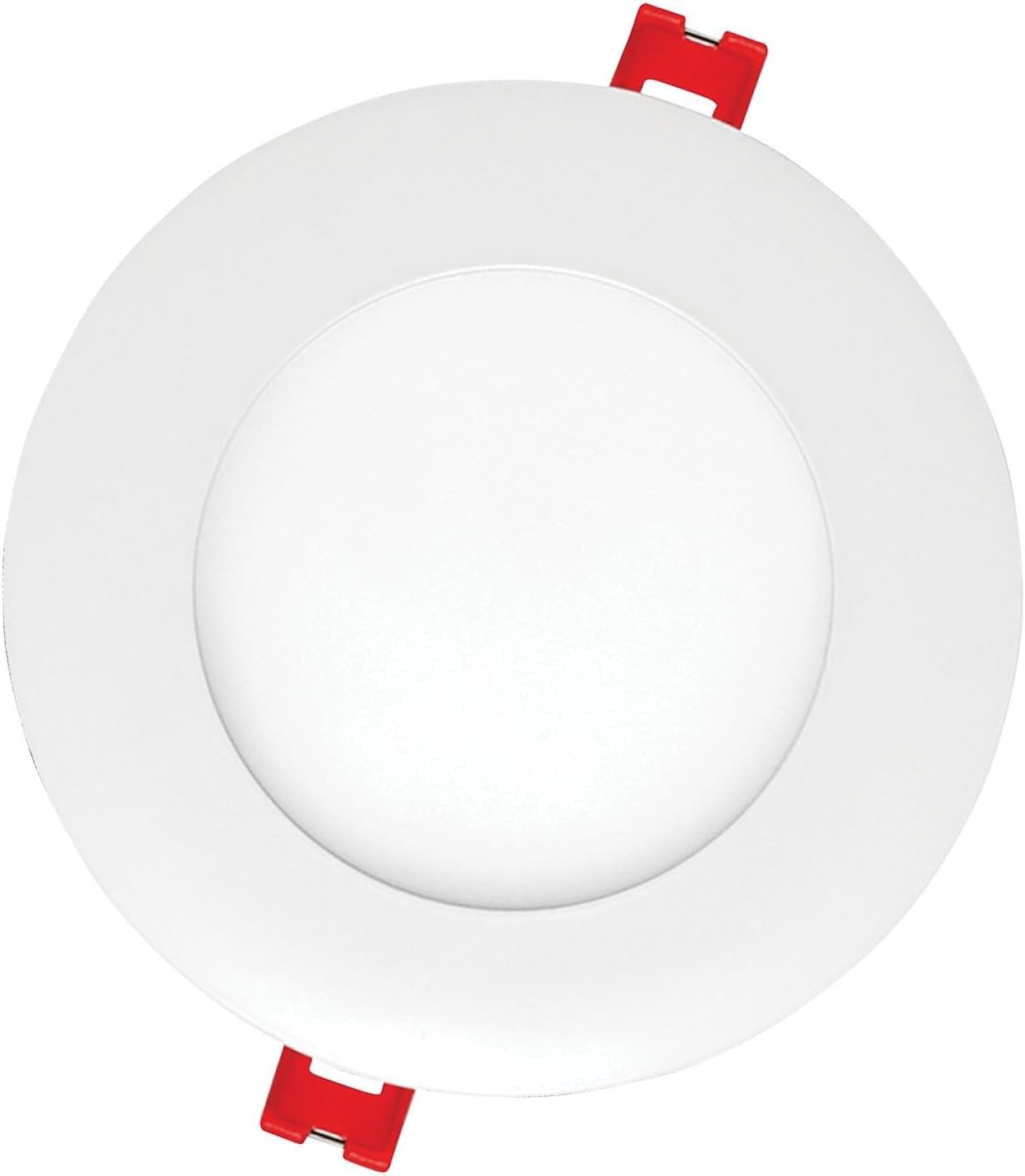 Globe Electric Collection Wi-Fi Smart 4" Ultra Slim Multicolor Changing RGB Tunable White Recessed Lighting Kit, No Hub Required, Voice Activated, 9W, 50068, 4 Inches