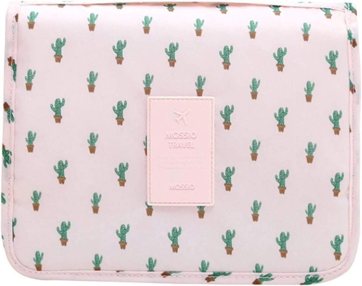 Toiletry Bag for Men,Mossio Outdoor Cute Hiking Camping Travel Gear Closet Organizer Cactus