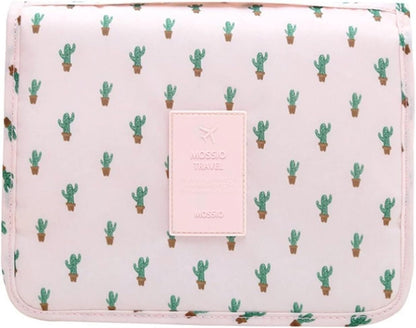 Toiletry Bag for Men,Mossio Outdoor Cute Hiking Camping Travel Gear Closet Organizer Cactus