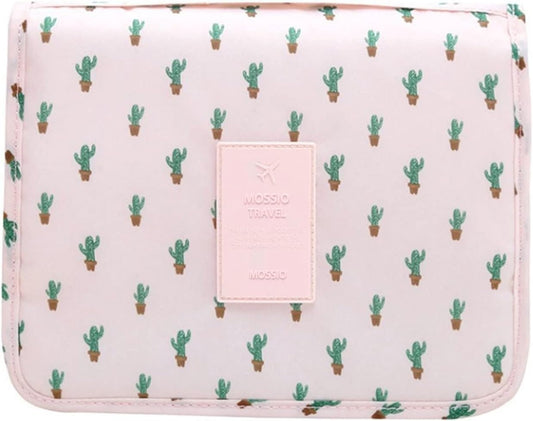 Toiletry Bag for Men,Mossio Outdoor Cute Hiking Camping Travel Gear Closet Organizer Cactus