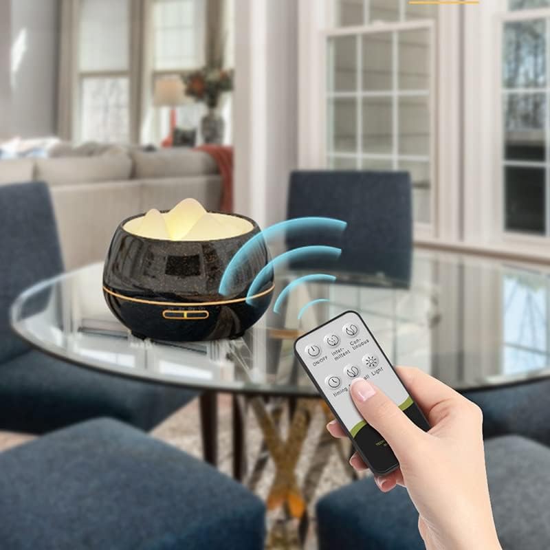 Aromatherapy Essential Oil Diffuser Remote Control Electric Air Humidifier Home Electric Cool Mist Maker Fogger(D)
