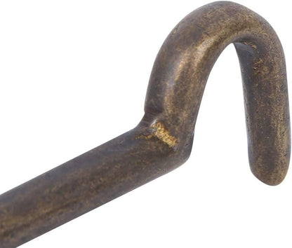 Chiusura per Finestra, Staffa Antivento in Ottone Antiruggine per Ufficio (bronzo antico)