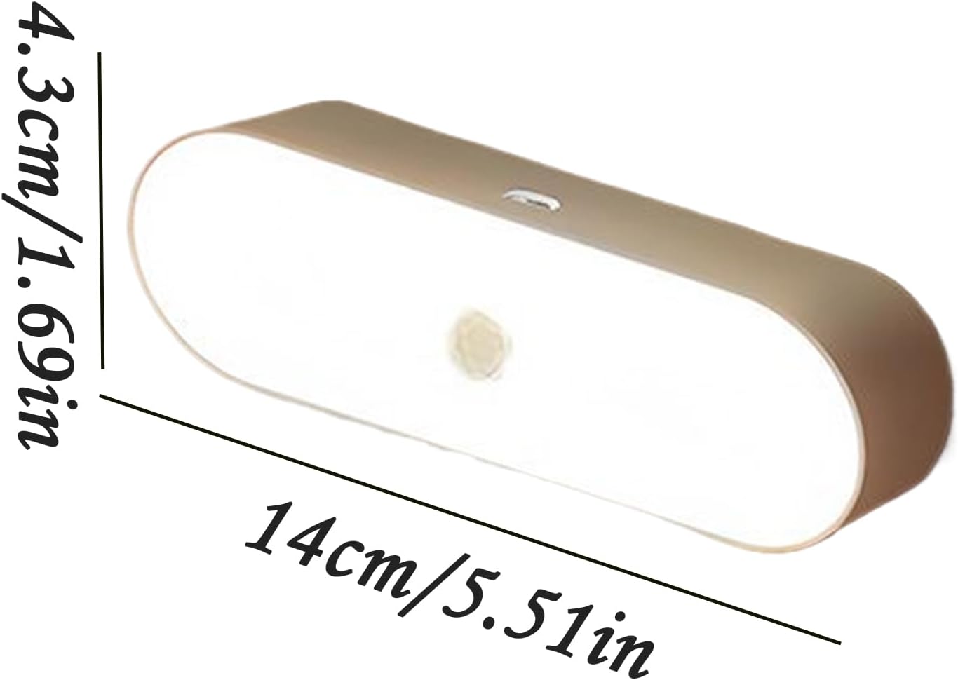 Sensor Lights Indoor, Magnetic Motion Lamps, Smart Portable Nightlight, Ricaricabile LED Light, Ideale per Home Decor, Staircase, Bedroom, Kitchen, Hallway, Room Lighting