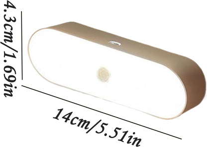 Sensor Lights Indoor, Magnetic Motion Lamps, Smart Portable Nightlight, Ricaricabile LED Light, Ideale per Home Decor, Staircase, Bedroom, Kitchen, Hallway, Room Lighting