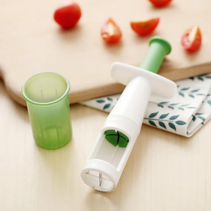 Poemtian Grape Cutter Tomato Slicer Kitchen Gadget Tool Auxiliary Baby Kitchen Food Vegetable Fruit