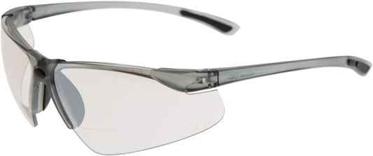 Vision Safe 101CL-3.0 Reader 101 Bifocal Safety Glasses 3.0x Magnification, One Size, Clear