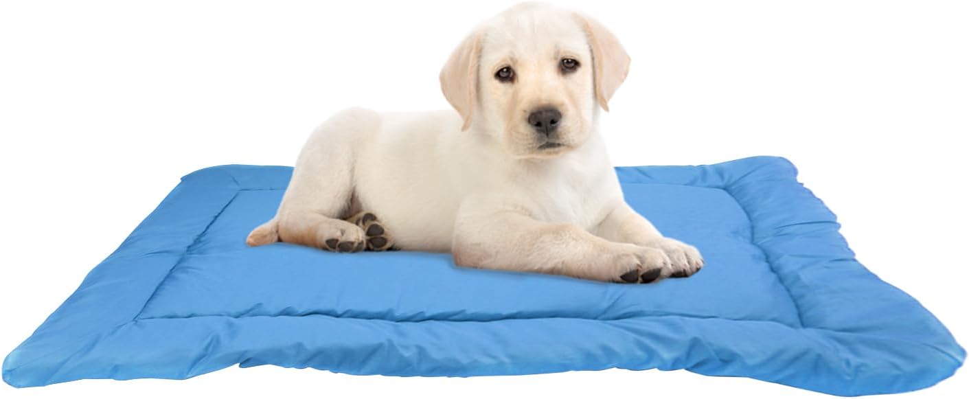 Outdoor Dog Bed, Portable Travel Mat, Roll-Up Pet Cushion, 35.43x23.62x1.18 inches, Waterproof Washable, Camping Gear, Small Medium Large Breeds, Indoor Outdoor