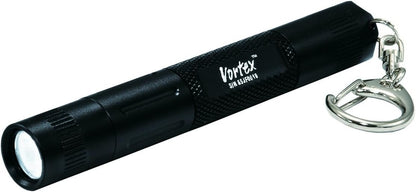Vortex TC5 Small Mini LED Flashlight End-Cap Switch AAA Battery-Powered Handheld Pocket Torch for Camping, Outdoor, Hiking, Emergency, Nursing Everyday Carry Flashlights