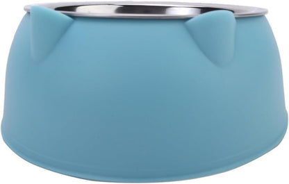 Adrosstoller Ciotola staccabile per irrigazione e mangiare, per alleviare la pressione del collo, ciotola protetta per il collo dell'animale domestico, ciotola per l'irrigazione del cane