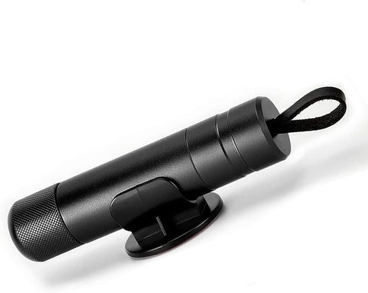 ACEBON Car Safety Hammer Window Glass Breaker and Seat Belt Cutter Emergency Escape Tool 2024 (Black)
