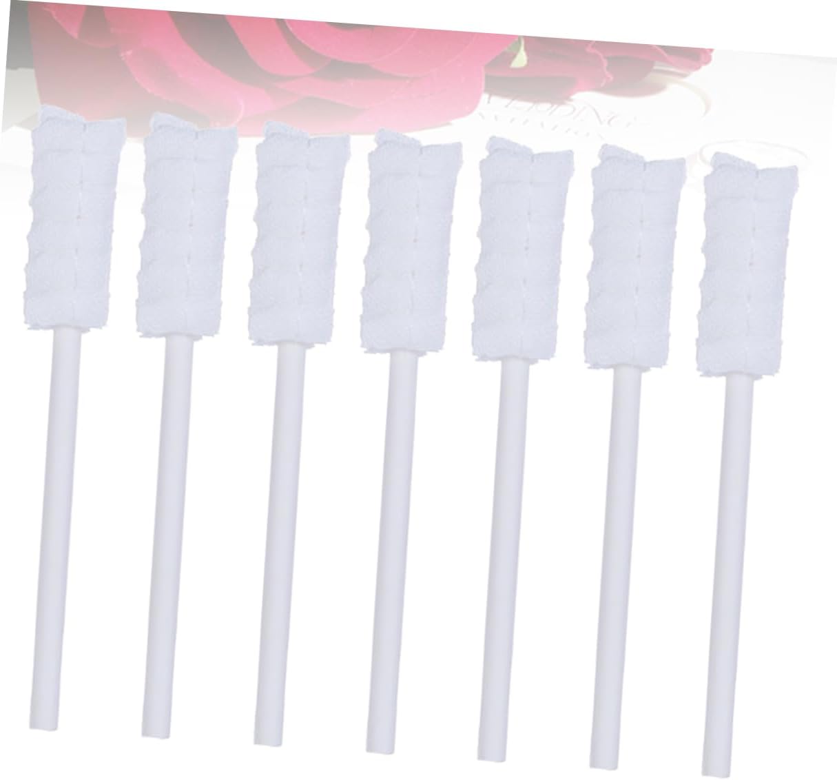 SOPOTUTU 10pcs Gauze Oral Care Cleaning Brushes for Soft Absorbent Safe Mouth Hygiene Tool for Boys White