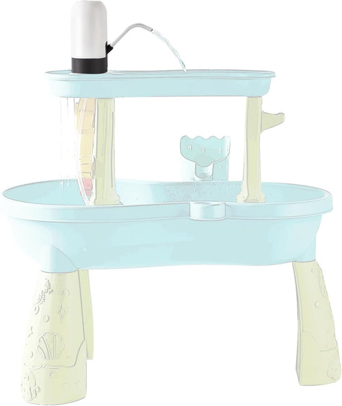 Water Play Table Pump for Kids and Toddlers, Portable Mini Water Pump Summer Outdoor Water Toys, Water Table Accessories