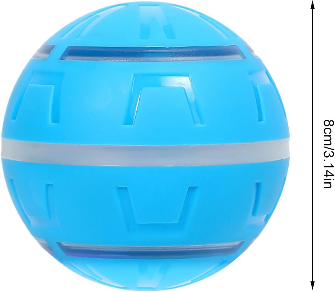 Nuyhgtr Interactive Dog Ball, Shake Pet Ball Dog Toy, USB Rechargeable with LED Lights, Vibrating Indoor Games, Active Rolling for Small, Medium, Large Breed Dogs, Fun and Engaging Play