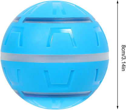 Nuyhgtr Interactive Dog Ball, Shake Pet Ball Dog Toy, USB Rechargeable with LED Lights, Vibrating Indoor Games, Active Rolling for Small, Medium, Large Breed Dogs, Fun and Engaging Play